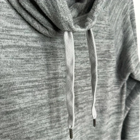Joe Fresh Sweater Cowl Neck Long Grey Size Extra Small - Picture 5 of 16